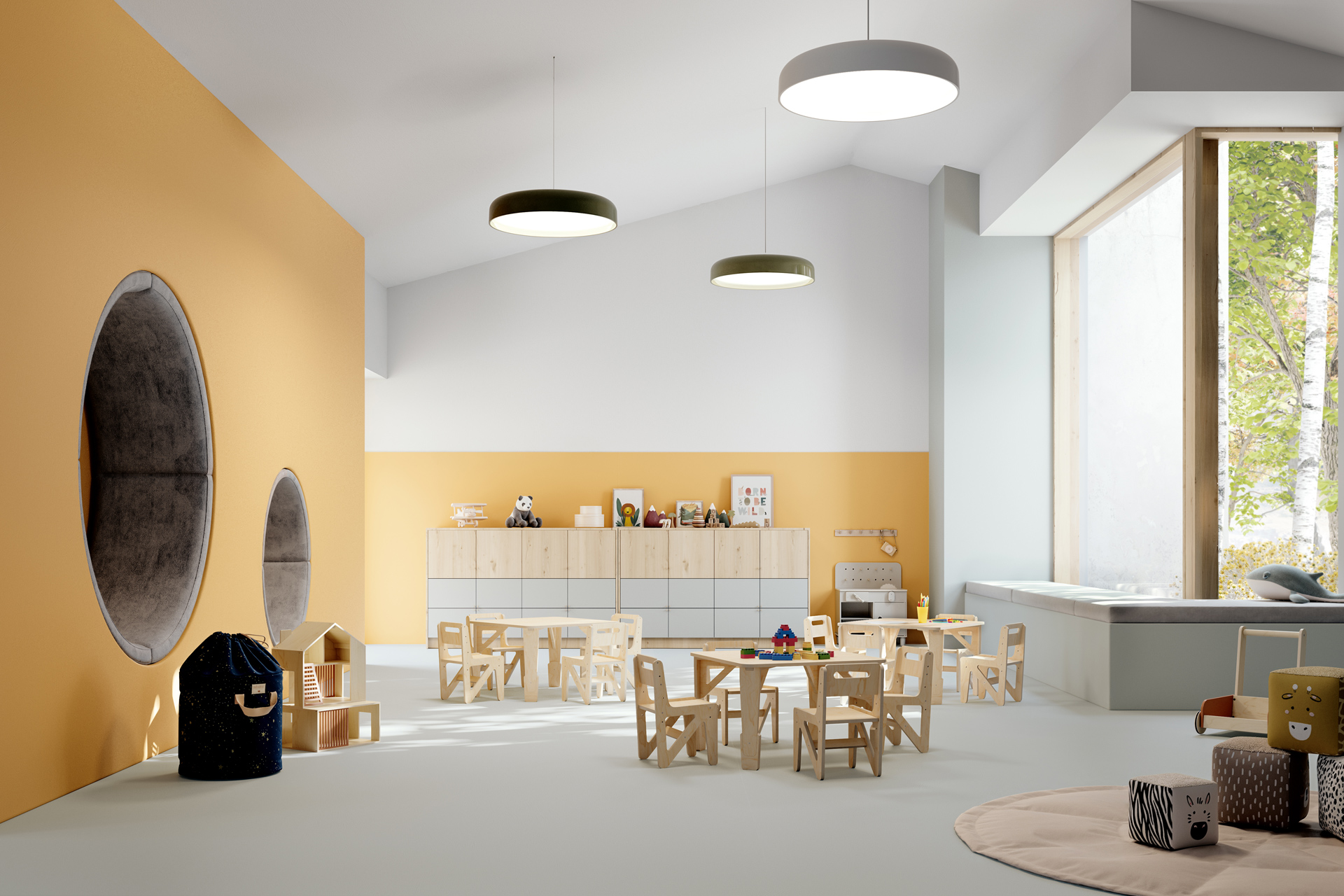 Healthy surfaces for well-being